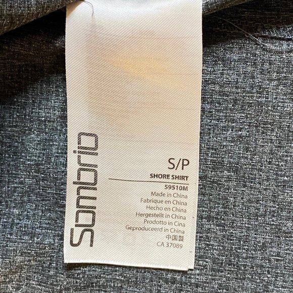 Sombrio Colorblock Blue Performance Riding Cycling Button Up Shore Shirt Men's S - Picture 7 of 10